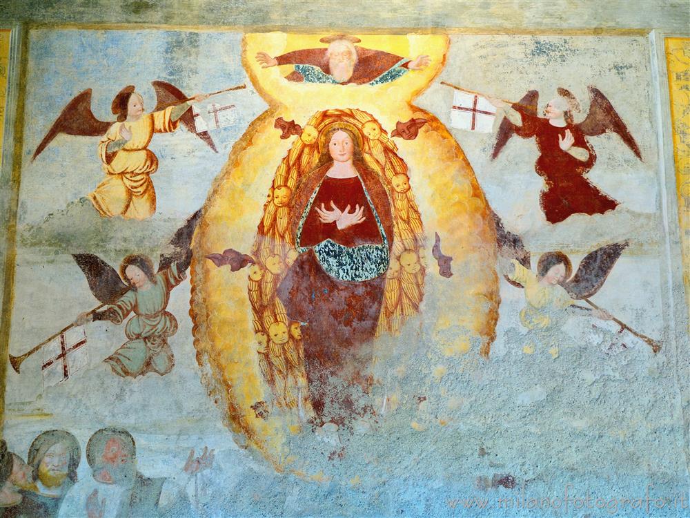 Momo (Novara, Italy) - Assumption of Mary in the Oratory of the Holy Trinity
